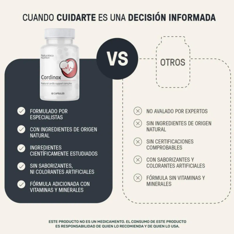 Cordinox Cápsulas Natural Cardio Support Complex