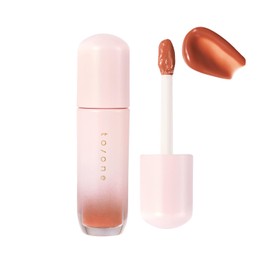 to/one Petal Blooming Gloss 02 Pure Nude Lip Gloss, Glossy, High Color, Nude Beige