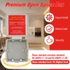 Open Splice Junction Box (Single), One-Piece Junction Box Splice Box.