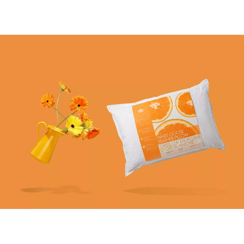 Canadian Down & Feather Co - Pair of White Goose