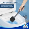 MR.SIGA Wall Mounted Toilet Brush and Holder Set for Bathroom