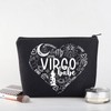 WSNANG Zodiac Astrology Horoscope Gift Zodiac 12 Constellation Makeup Bag