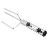 Steel Garden Parasol Spike Inground Umbrella Holder with 4 Prong