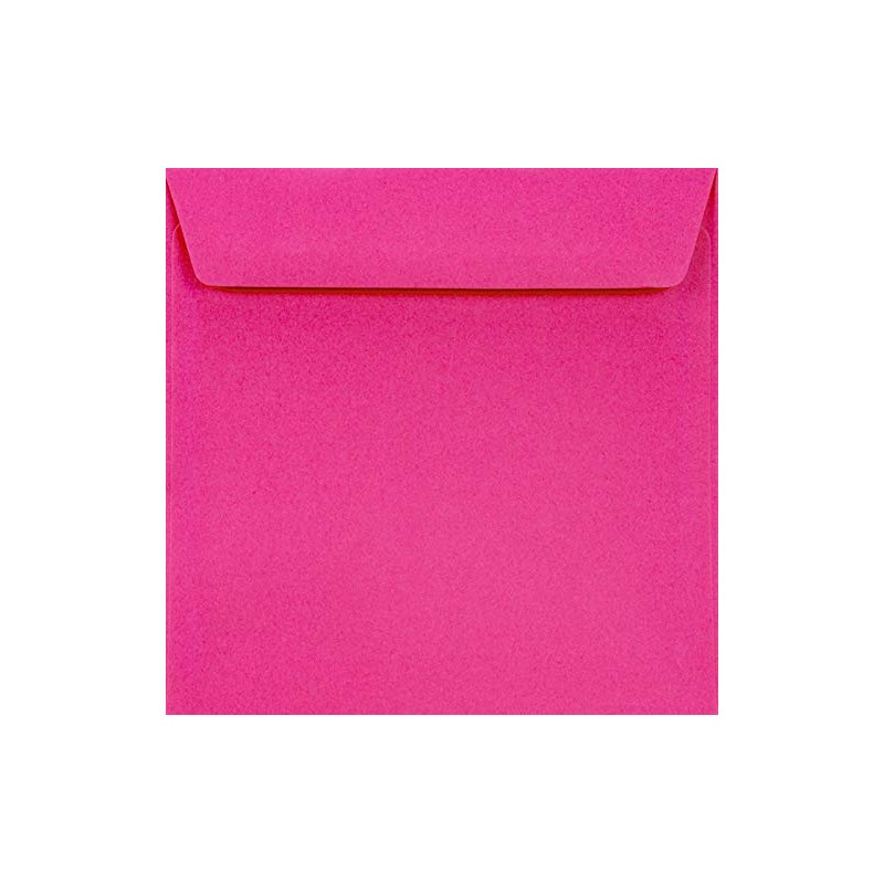 Netuno 25 Square Envelopes Dark Pink 155 x 155 mm