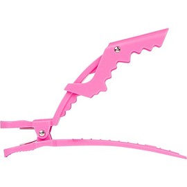 Head Kandy, Croc Clips, Pink, Professional Styling Hair Clips, 4 pack, Non-slip & Durable