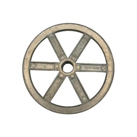 8" x 1" bore, no Keyway, Chicago Die Cast Pulley, 100% Made in The USA!