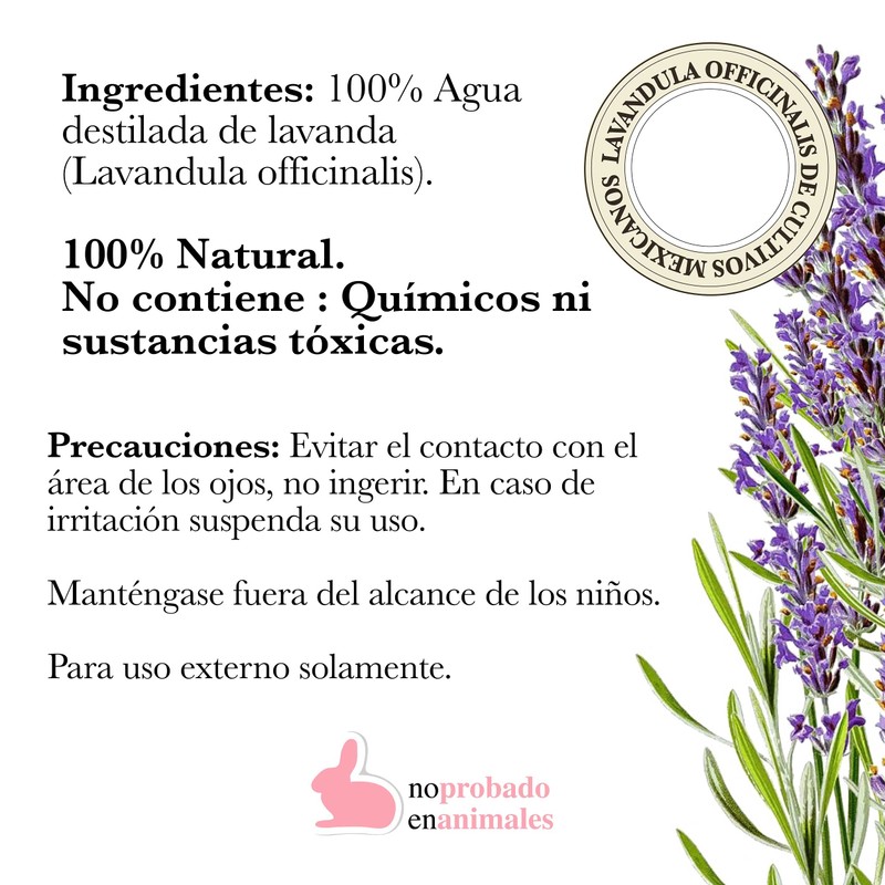 BIO HIDROLATO DE LAVANDA