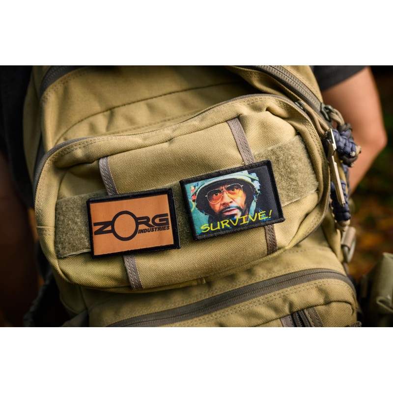 RedheadedTshirts Fifth Element Zorg Industries Morale Patch. 2x3 Hook and