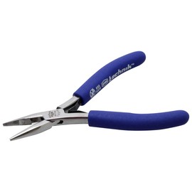 Aven 10315 Technik Stainless Steel Serrated Jaw Long Nose Plier with Cutter, 1-1/32" Jaw Length, 4-3/4" Overall Length