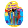 THE ART BOXARTBOX Plastic Paint Brush - Assorted Colour (Pack