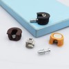 HugeDE 30 Pcs Thread Cam Locks Cabinet Connecting Cam Fitting