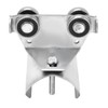 Stainless Steel Track Roller Wheel Trolley 24mm Pulley Diameter Cable