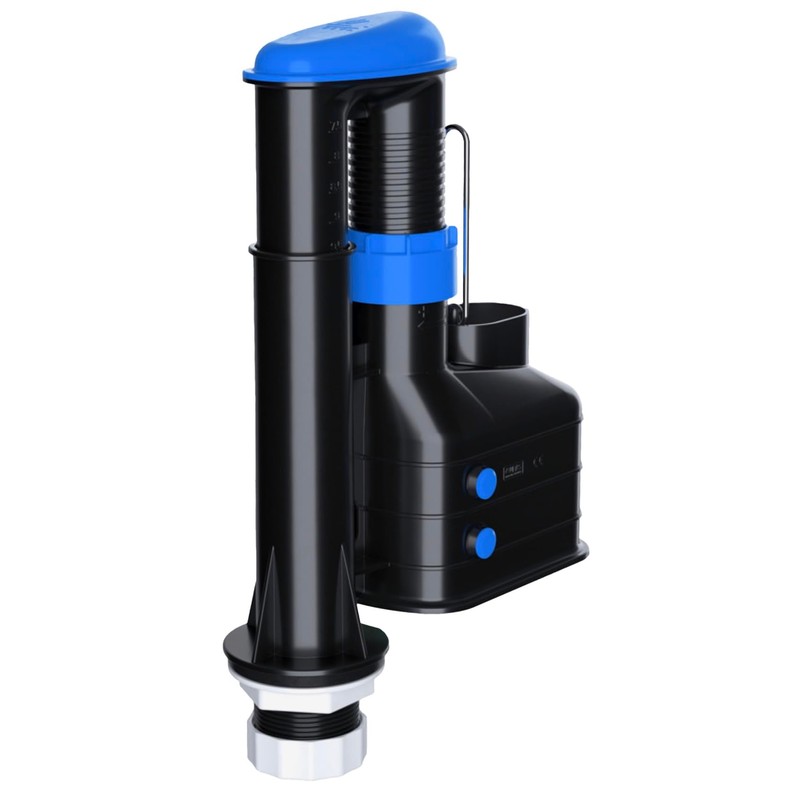 Universal Dual Flush Toilet Syphon Adjustable 7.5" to 9.5" with