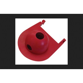 Korky 3010BP Class Five Flapper Toilet Repairs-Replaces Kohler parts 1016546 and 1042313-Large 3-Inch Made in USA, No Size, Red