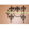Stoneledge Investments Vintage Style Fleur De Lis Bathroom Hardware Set