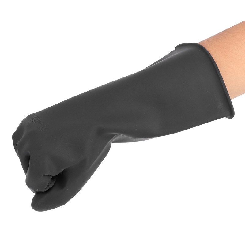 Chemical Protective Rubber Gloves Long Sleeve Acid and Alkali Resistance