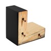 Xuthusman 4Pcs Solid Wood Furniture Legs, Wooden L-Shaped Sofa Feet