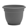 Bloem AP20908 Ariana Self Watering Planter 20", Charcoal Gray