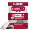 Organic Positively Tea Company, Hibiscus Herbal Tea Bags, 100 Count,