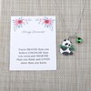 FUSTMW Panda Pendant Necklace Cute Panda Gifts for Panda Lovers