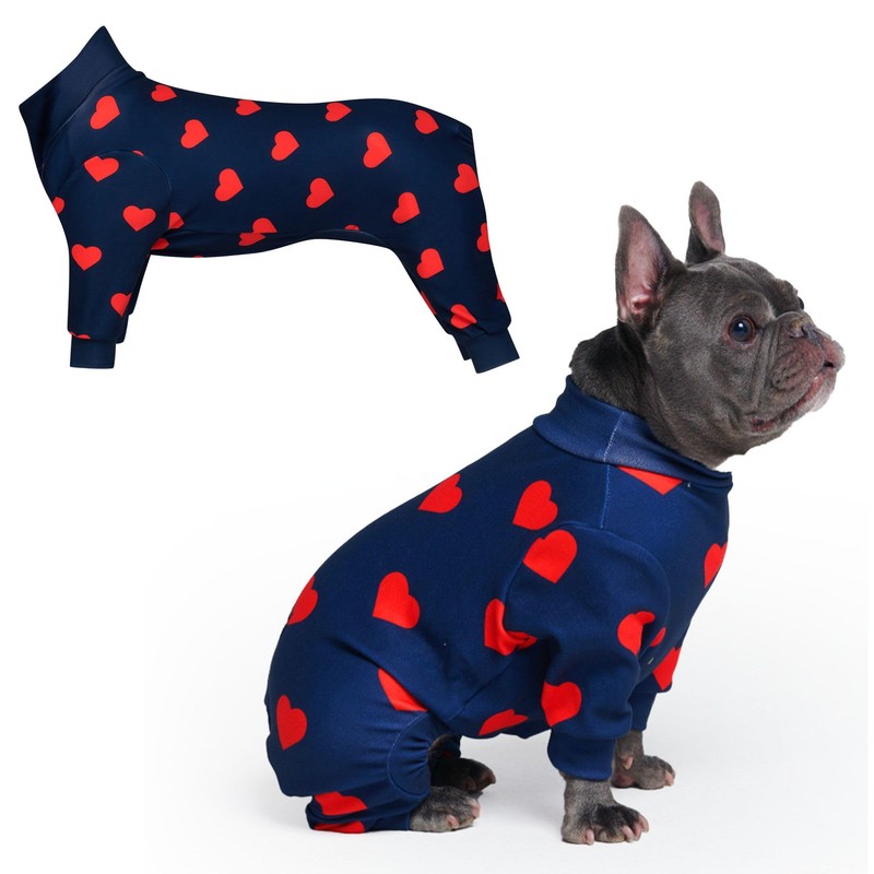 Spark Paws Dog Pajama, Dog Recovery Suit Male, Onesie, Ultra-Soft