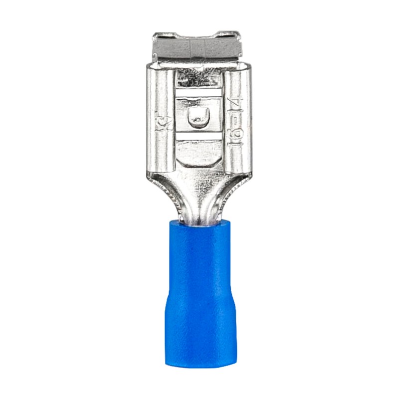Heschen male multi-stack disconnector spade crimp terminal, PBDD2-250, AWG 16-14,