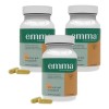 Emma 60cps Alivio De Gases E Hinchazn Con Magnesio 3pcs