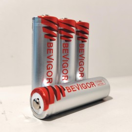 BEVIGOR Lithium AA Batteries 4 Pack, Long Lasting 1.5V 3000mAh AA Battery【Non-Rechargeable】