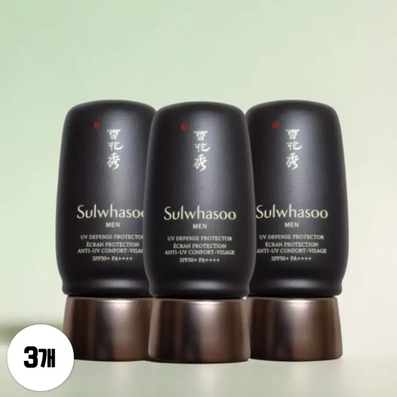 Sulwhasoo 설화수 남자 선크림 본윤 SPF50+ 50ml 3개 Sulwhasoo Men