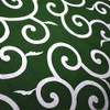 Arabesque Pattern Furoshiki 100% Cotton Made in Japan Green Bag