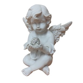 Sitting Cherub Legs Crossed - CH-9389-2