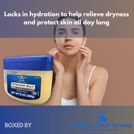 Equate Skin Protectant- Petroleum Jelly,13oz (Pack of 1), Boxed By Fusion Shop Store
