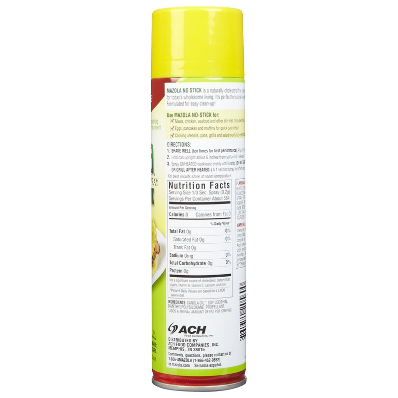 Mazola Canola Sunflower Spray No-Stick - 5 oz - 2