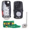KEYECU for VW Volkswagen 2011 - 2016 Flip Smart Key