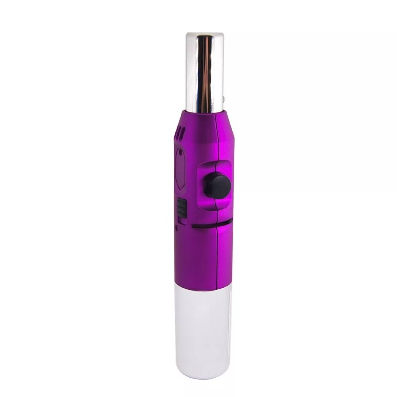 Pen Jet Butane Torch Lighter Safety Lock & Adjustable Flame