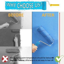 Blue Painter's Tape, 18 Rolls General Purpose Masking Tape for Painting, DIY Crafts Arts, Decorations, Removes Easily, Multi-Surface Adhesive Tape for Indoor and Outdoor Use, 396yds=18*0.94in*22yds