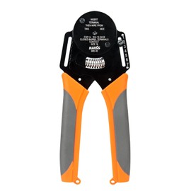 iCrimp IWD-16 Crimping Tool for Solid Barrel 0.8-2 mm², Crimping Tool for German & Amphenol Contacts and ILME Contacts Series CD, Crimping Pliers German Full Contacts and Plugs for German DT Series