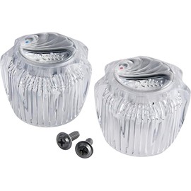 Master Plumber .165, Handle Set, Faucet, Delta OEM RP5693/ RP19660/ H21 - Acrylic