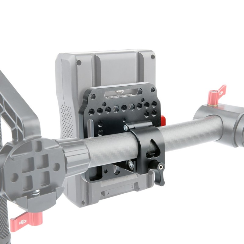 NICEYRIG 25mm Rod Clamp with Quick Release V Lock Assembly