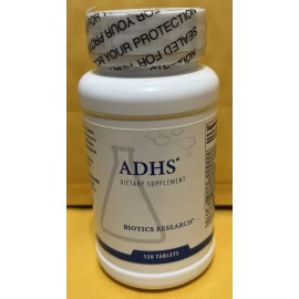 Biotics Research ADHS 120 Tablets Adrenal Support Healthy Stress Response 01/26