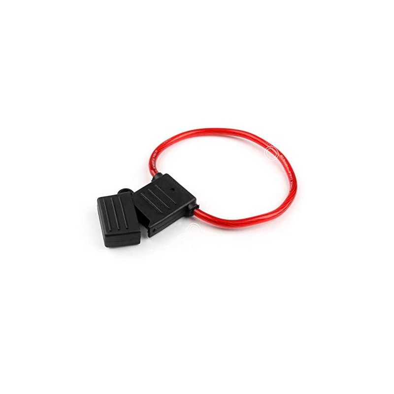 KafTon Maxi Blade Fuse Holder Splash-Proof 80A 8 AWG Cable