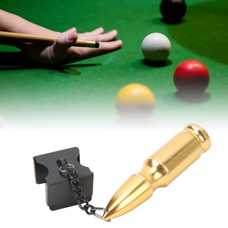 Billiard Pool Cue Chalk Holder Non Slip Multifunctional Portable Billiard