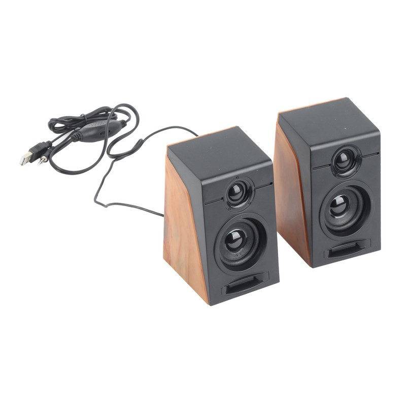 PC Speakers HiFi Deep Bass Adjustable Volume Plug and Play