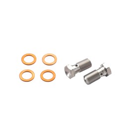 Swage Line Banjo Bolt Stainless Steel M10×1.00 L22 Single 2-Piece Set SW-BB312