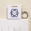'Baby Atom Logo' Keyring Tape Measure/Spirit Level Tool (KM00041756)