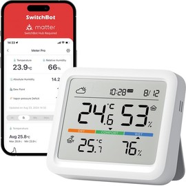 SwitchBot Meter Pro Weather Station Thermometer Hygrometer WS