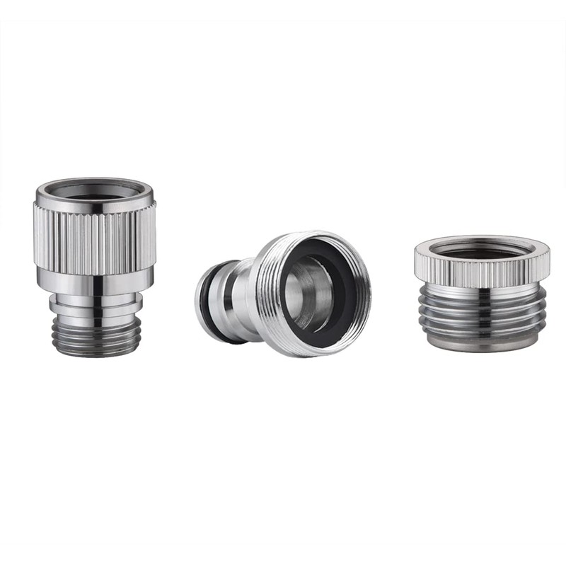 Brass Sink Faucet to Garden Hose Adapter – Quick Connect