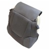 NLQR Front Passenger Side Bottom Replacement Seat Cover Cloth Gray