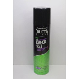 GARNIER FRUCTIS 48H ULTRA STRONG SHEER SET HAIRSPRAY 9.5 OZ (NWOB)