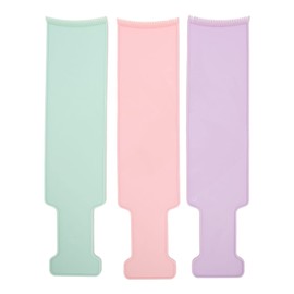 Highlighting Board with Teeth, 3 Pieces, Hair Dye Board, Balayage Board, Hair Dye Board, Hair Highlighting Tools